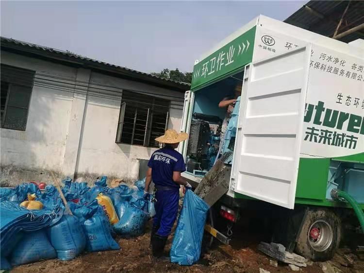 红谷滩工业污泥压干处理